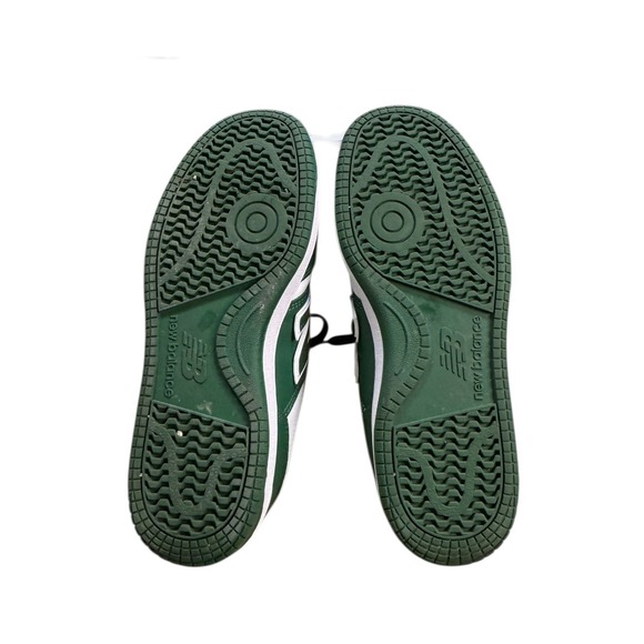 New Balance 480 Forest Green/White Youth Size 6.5 EUC with Box Only wore 3 X's - Picture 3 of 6